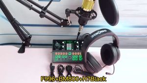 Paket Lengkap Siborie F996 Soundcard & Aksesoris Penuh untuk Live Streaming