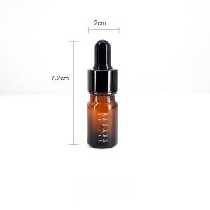 Food Grade Glass Baby Walnut Oil Dropper Tube Tea Oil Scale Drip Feeding Bottle for Infants And Toddlers Home Personal Care