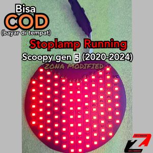 stoplamp running all new honda scoopy tahun 2020-2021-2022-2023-2024