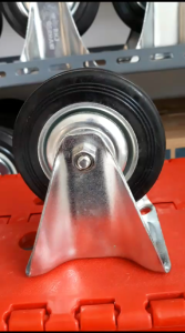 Roda Troly Troli karet mati 4 inch trolley etalase gerobak kastor kaster castor caster