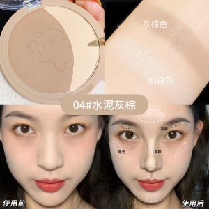 Xixi Highlight Contour Compact Matte Crouching Silkworm Brightening Stereo Side Shadow Nose Contour Combination Makeup Palette