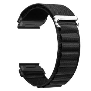 22mm 26mm Quick Fit Nylon Strap for Garmin Fenix8 47 51MM / 7X 7Pro 6X 6 5X 5Plus 3HR Smartwatch Bracelet Vintage Wristbands