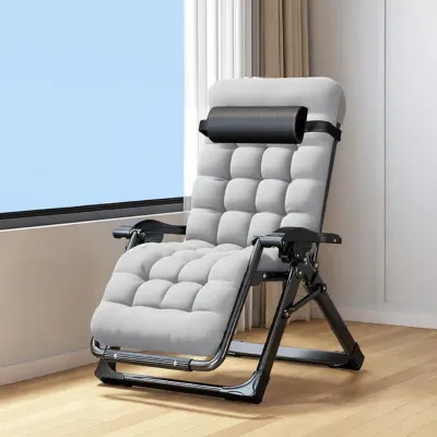 maitian | Foldable Recliner Chair 2026 New Model Office Home Balcony Elderly Leisure Backrest Sofa Bed Portable Adjustable Headrest