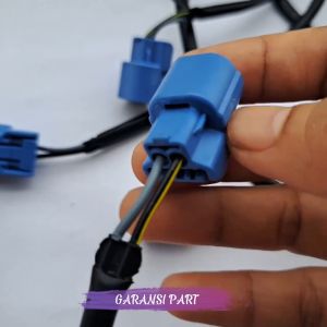 SOKET SENSOR SUHU PANAS MIO M3 NMAX AEROX (WARNA BIRU) ORI LOSE PACK