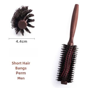 Professional Hairdressing round Brush Comb for Mens Hair Styling Home Use Hairdrier Accessory Barber Shop Curly Hair Comb