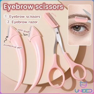 Need Eyebrow Razor Set Eyebrow Shaver For Women Men Eyebrow Scissors With Comb Brow Trimmer Scraper