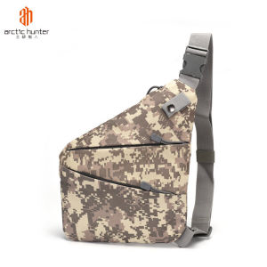 ARCTIC HUNTER กระเป๋าผู้ชาย กระเป๋าคาดอกผช กระเป๋าคาดอกผู้ชาย กระเป๋าแมสเซนเจอร์ชายกระเป๋าคาดอกกันน้ำกระเป๋าสะพายไหล่น้ำหนักเบาสำหรับขี่ปีนเขากลางแจ้ง