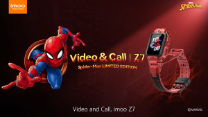 imoo Watch Phone Z7 Spiderman Limited Edition (Touch Screen GPS Tracking Video Call Chat 4G Water Resistance)
