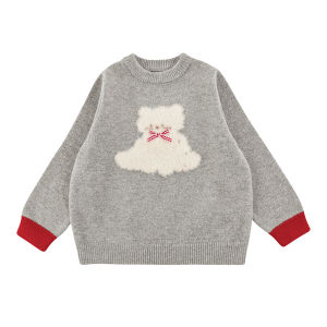 YOEHYAUL | Áo Sweater Len Bông Ấm Áp Dành Cho Trẻ Em