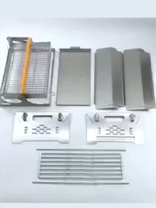 XINHONG Rotating Barbecue Grill for Outdoor Patios Thickened Stainless Steel Commercial BBQ Meat Roaster