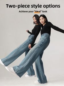 HIPPIE MISS | Hippie Girl Blue Jeans Trousers Loose Fit