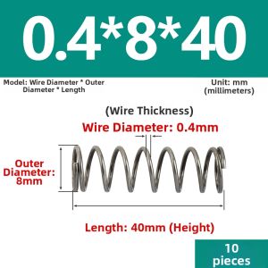LANGSIMING | Compressed Shock Absorption Compression Spring