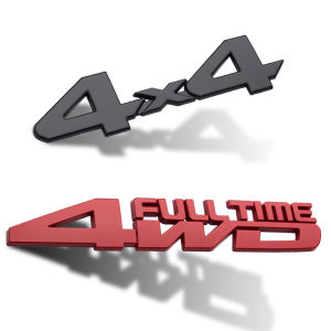 4WD รถโลหะ Decal 4X4 Off-Road AWD กีฬาสติกเกอร์ตกแต่งอัตโนมัติป้าย Tower อุปกรณ์เสริมอัตโนมัติ