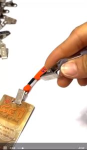 กิ๊ปหนีบบัตร กิ๊ปห้อยบัตร กิ๊ปหนีบบัตรพนักงาน อุปกรณ์ใช้งานกิ๊ปอเนกประสงค์ DIY มีให้เลือกซื้อ 3จํานวน 24ชิ้น50ชิ้น100ชิ้น มีของแถม