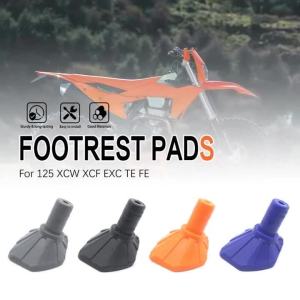 SHAOQI | For XC XCW XCF EXC TE FE TX FX 125-501 ABS Kick Side Stand Base Pad Motorcycle Foot Kickstand Support Parking Plate Fits