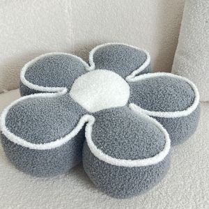 Flower Pillow Sofa Living Room Cushion Sunflower Bay Window Decoration Petal Luxury Bed Headrest Pillow Backrest Pad PP Cotton