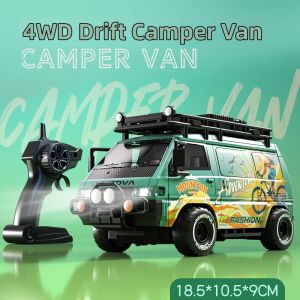 Remote Control Adjustable Speed 4WD Racing Toy