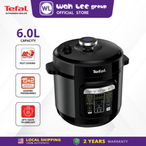 Tefal Home Chef Smart 6L Stainless Steel Multicooker Pressure Cooker CY601(Free Stainless Steel Pot) WAH LEE STORE