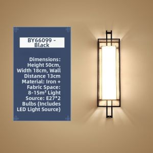 JUNENGLIANG | Modern Minimalist New Chinese Style Wall Lamp