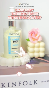 EMEDICAL BUNDLING BODY LOTION & BODY SERUM melembabkan & mencerahkan
