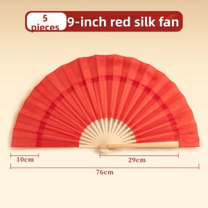 NUOXUNDE | Dance Examination Fan Red