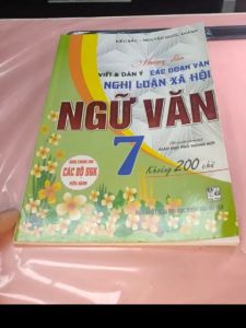 Sách - Hướng dẫn viết dàn ý các đoạn văn nghị luận xã hội lớp 7 theo CT GDPT mới