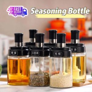 250ml Seasoning Bottle with Spoon Brush