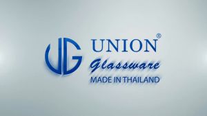 UNION GLASS Thailand Clear Glass Saucer 355ml