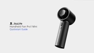 JisuLife Pro1 Mini Handheld Fan with Aroma Diffuser | 100-Speed Turbo Portable Fan | USB-C Rechargeable Mini Fan | 30H Battery Cooling Fan Singapore