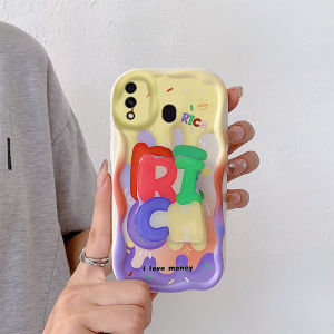 Cute Strawberry Bear Silicone Phone Case for Samsung A31 Creative Girl Galaxy A30 Protective Cover Ins Style Fashionable Bracelet Stand