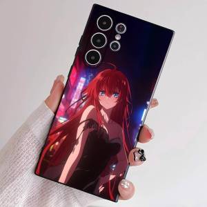 DXD Rias Gremory Mobile Cell Phone Case For Samsung S Series S21 S22 S23 S24 S25 FE Plus Ultra TPU Soft To Skin-friendly Case