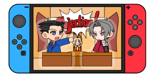 Agent Consignment In Stock Ace Attorney Peer Surrounding the Hokey Pokey Law Court Battle by Xiangshu