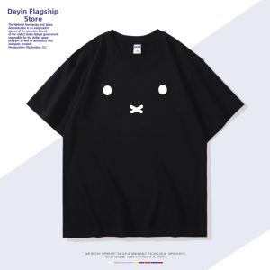 DIEYIN | Cute Cartoon 2D Summer Loose Cotton Short Sleeve T-Shirt