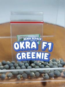 Benih Okra Hijau F1 Greennie Unggulan Berkualitas biji bibit kacang hydroponik hidroponik known-you seed sayur sayuran tanaman pot