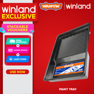 Wadfow by Winland WCB3904 405 x 293mm Paint Tray for 9inch cylinder paint brush WAD-HT