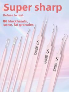 CHUBEISHI | Medical Aesthetic Precision Stainless Steel Blackhead Remover Set