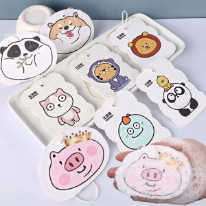 1/3/5Pcs ล้างจานห้องครัวฟองน้ำฟองน้ำทำความสะอาดแผ่่นขัดถูไม้อัดฟองน้ำจานการ์ตูนผ้าที่เช็ดหม้ออูปกรณ์ทำความสะอาด)