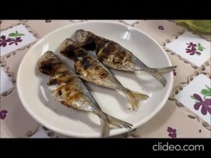 Portable BBQ Grill Pan With Tray Style Japanese Fish Chicken /BBQ Pemanggang Ikan Ayam Stail Jepun Pengepit Ikan Bakar