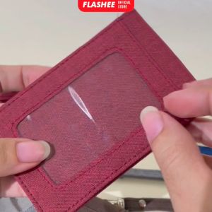 Flashee Lanyard Kanvas Oswald Lanyard ID Card Holder Name Tag Kanvas 1 Sisi Termurah