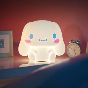 [Local Seller] Sanrio Cinnamoroll 3D Touch Silicone Lamp Remote Control LED Table Night Light USB Rechargeable 3 Modes 3 Light Colors