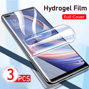 3PCS Hydrogel Film For OPPO A40 A98 A54S A78 A74 A94 A96 A54 A72 Screen Protector For OPPO A17 A33 A73 A76 A15S A16 A54 A95 Film