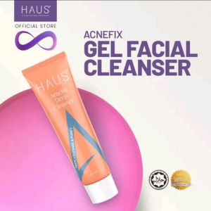 HAUS Acnefix Facial Gel Cleanser for Acne Prone Skin 60ml fors kin Barrier Protection