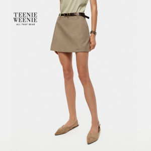 TEENIE WEENIE | Casual Office Loose Low-Waist A-Line Skirt