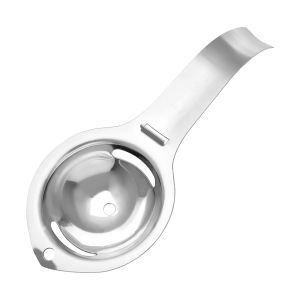 1 ชิ้นแยกไข่ไข่แดงแยกสีขาวสแตนเลสไข่แดงกรองไข่ Divider Gadgets ครัว YY003