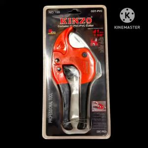 KINZO NO.199 กรรไกรตัดท่อ พีวีซี (ตัดได้ใหญ่สุด 1.5/8นิ้ว หรือ 41มม.)