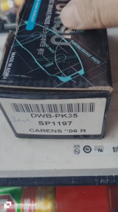 Bộ (4 Miếng) Má Phanh Sau (Bố thắng) Kia Carens 2006 - 2012. Mã SP1197 Hàng Tukisu (Hàn Quốc)