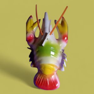 mainan anak lobster tarik berjalan