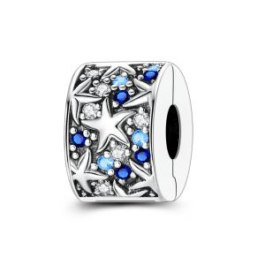 Mặt Dây Chuyền Charm Bạc 925 Sterling Mới Mùa Hè Hình Rùa Biển Trái Cây Vỏ Sò Zircon Xanh Tự Làm Quà Tặng Vòng Tay Nữ