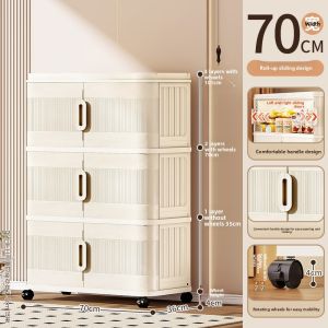 ZHUOLESHI | Foldable No-Assembly Storage Box