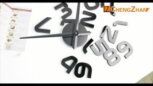 3D Big Size Geometry Wall Clock Mirror Sticker DIY Brief Living Room Decor Meetting Room Wall Clock Art Mirror Surface Wall Stickers for Kids Room Home Decor